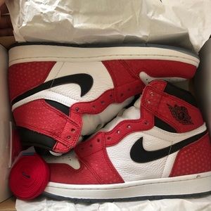 Jordan 1 -Spider-Man Origin Story